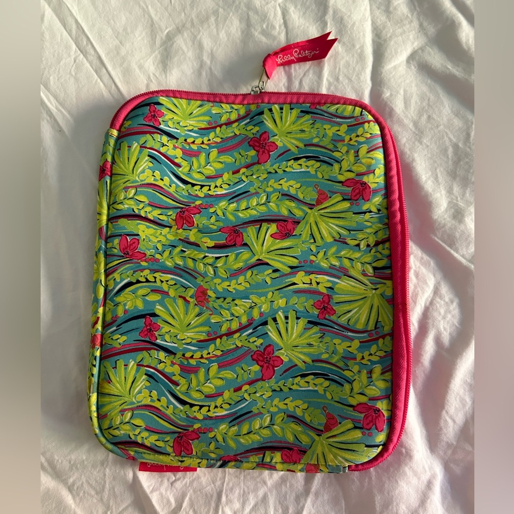 Lilly Pulitzer table case- used approx 11 by 8
